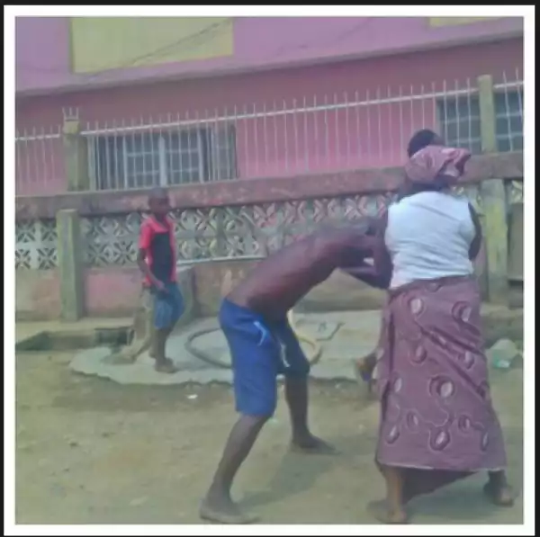 Woman Slaps Man At An ATM In Port-Harcourt, Then This Happens....